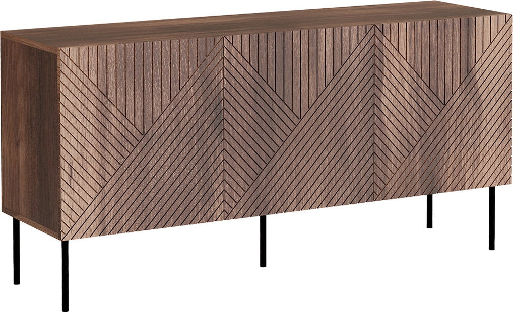 Μπουφές Art Deco 3D 150-Καφέ