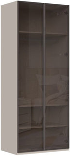 Ντουλάπα Phantom δίφυλλη glass