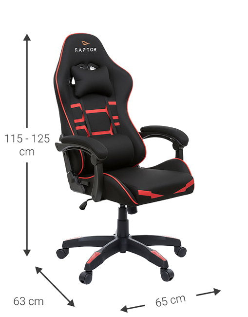 Καρέκλα Gaming Raptor Inferno