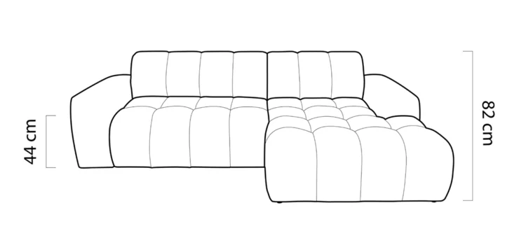 Γωνιακός Καναπές Thaloria-Δεξιά