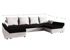 Γωνιακός καναπές Eibar max-Mauro-Leuko
