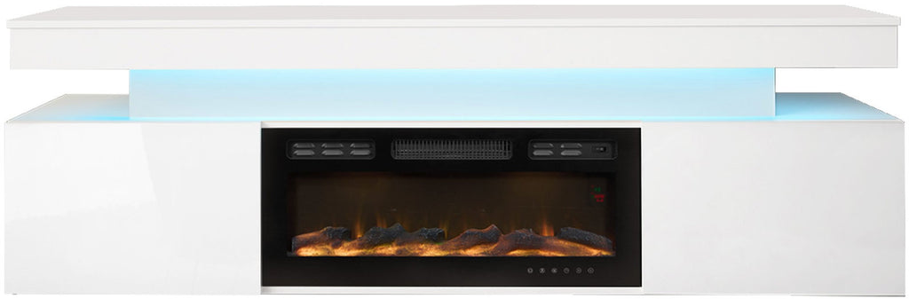Έπιπλο τηλεόρασης Glossa 2D 190 plus-Leuko Gualistero
