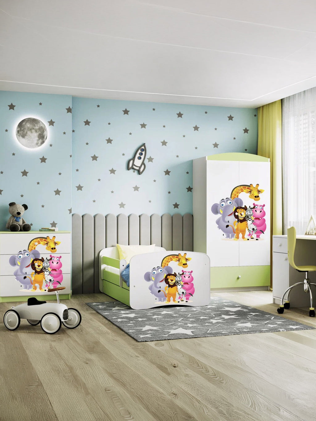 Σετ παιδικού δωματίου Babydreams Cartoon