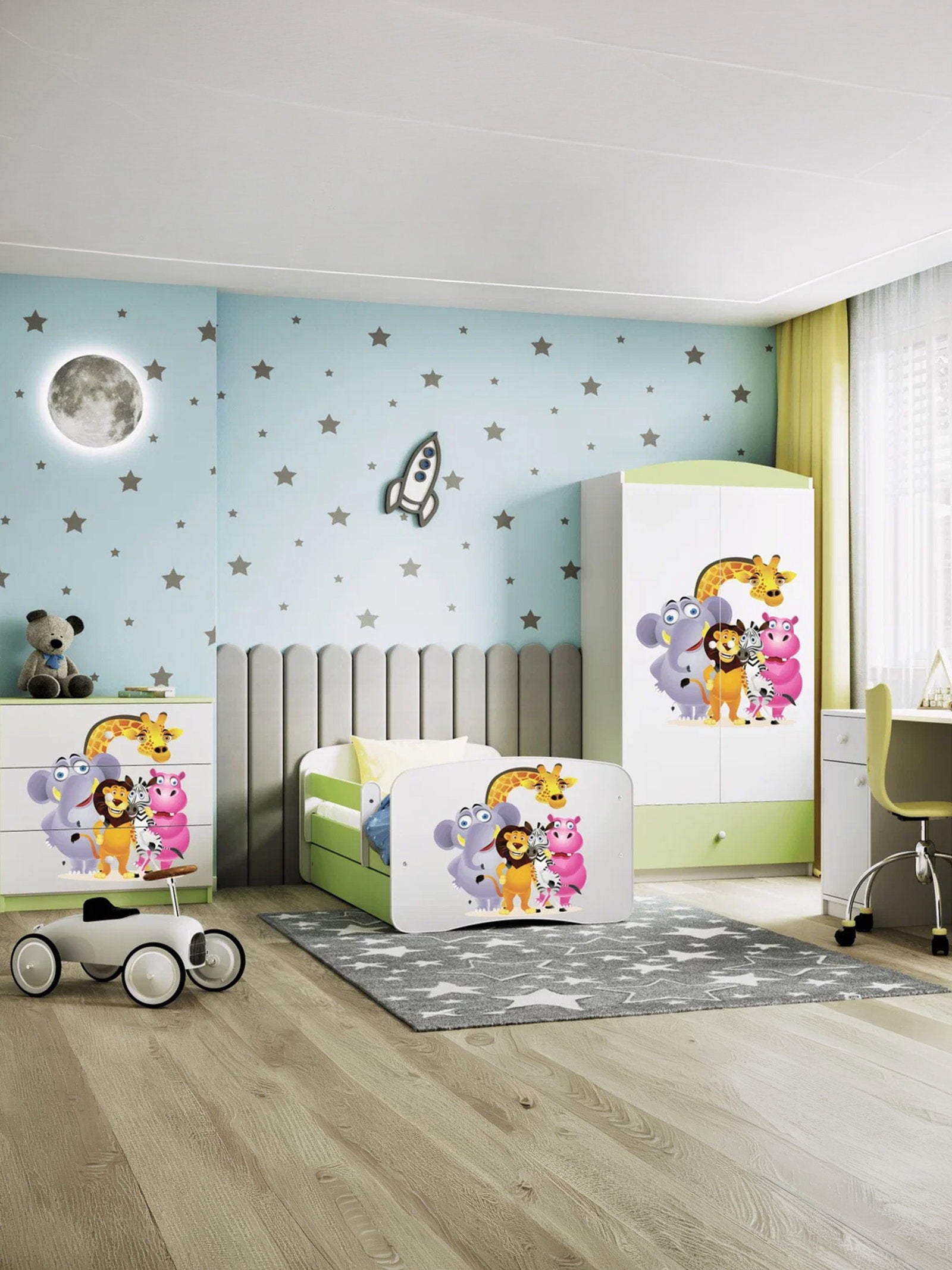 Σετ παιδικού δωματίου Babydreams Cartoon