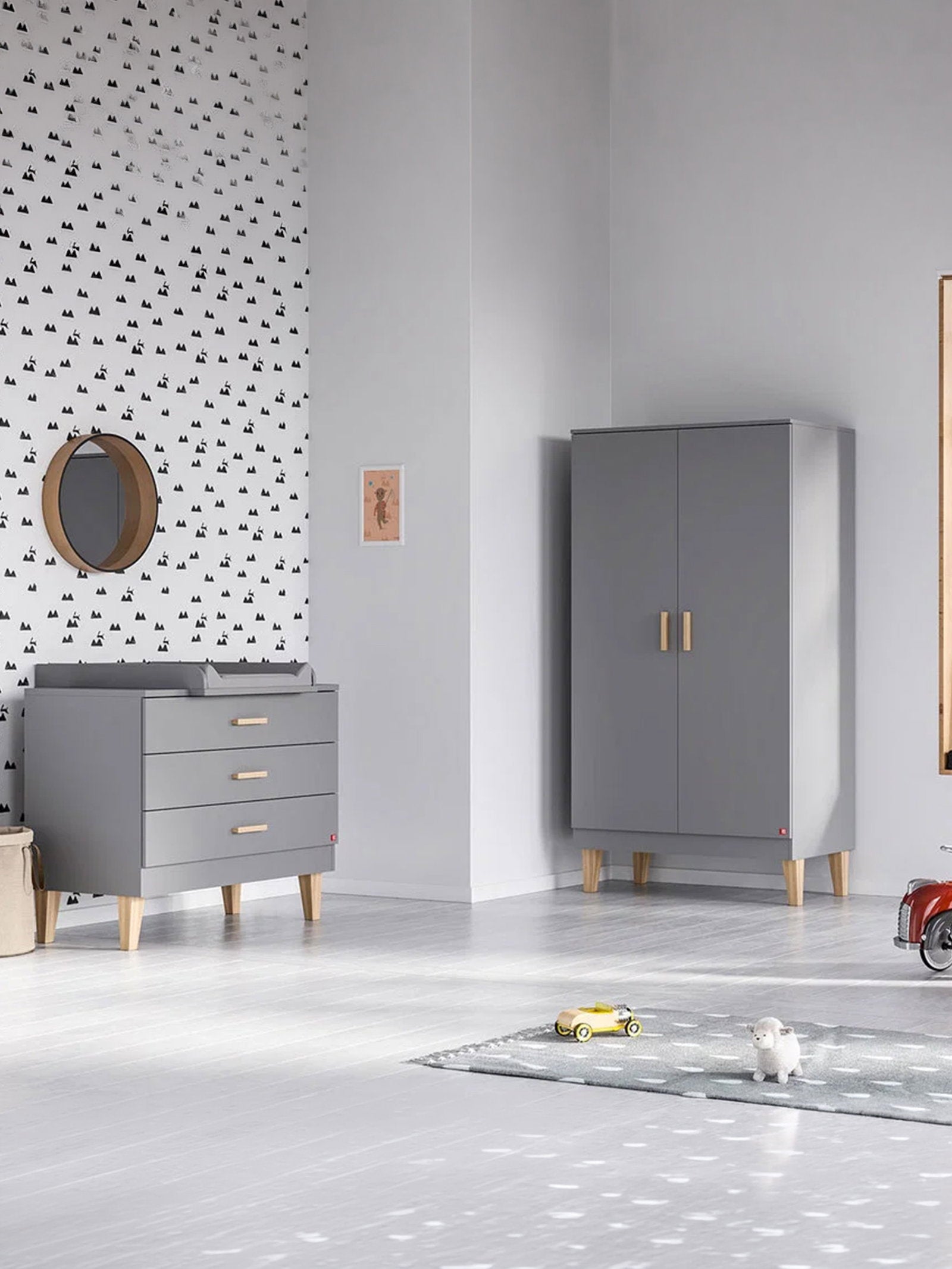 Σετ βρεφικού δωματίου Lounge Grey