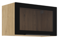 Κρεμαστή βιτρίνα Universal 60 GUS 36 MDF 1F-Φυσικό – Μαύρο