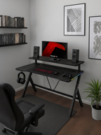 Γραφείο Gaming Hero 1.9 RGB – Μαύρο