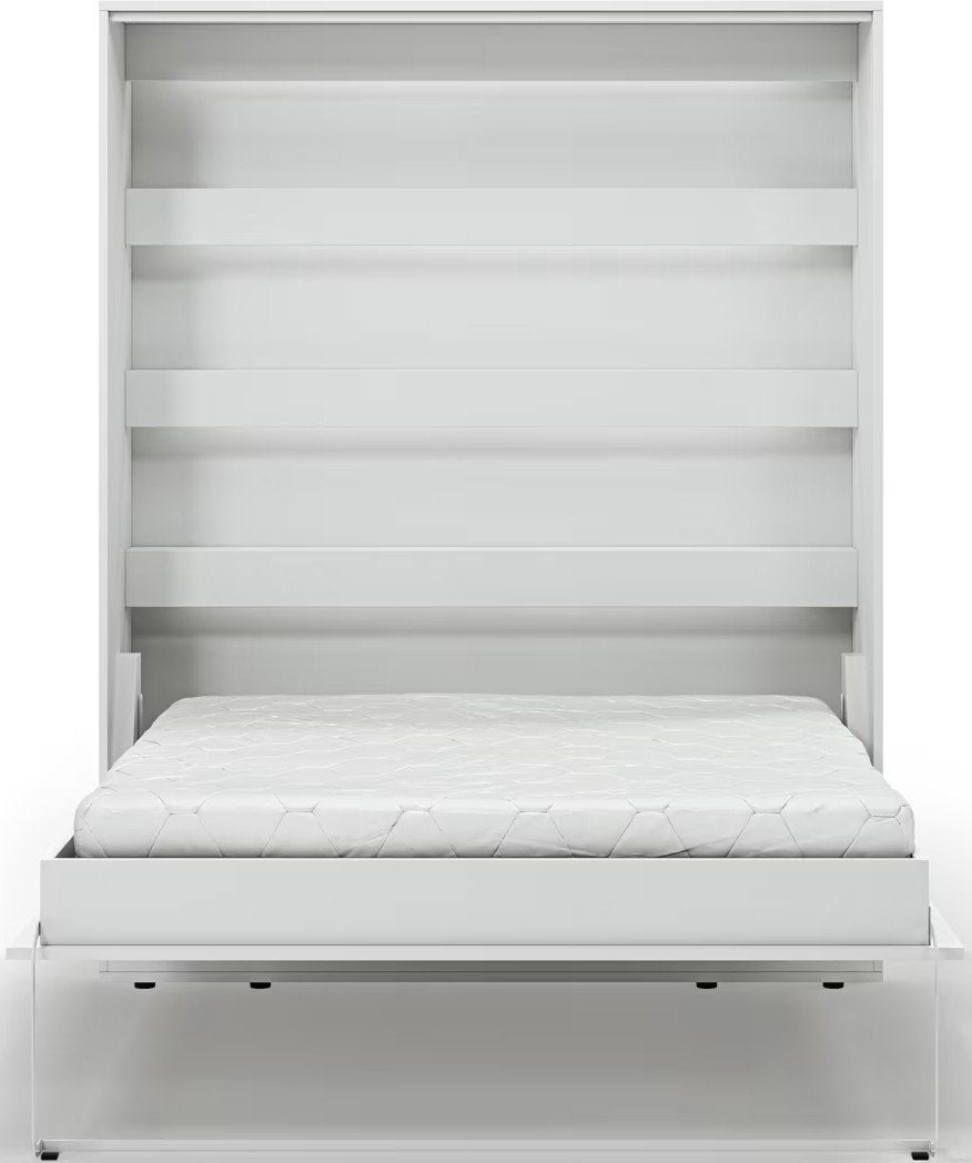 Κρεβάτι Τοίχου Zylo II LED-Λευκό-160 x 200