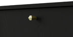 Μπουφές Siera 1F 3S Shelf-Μαύρο