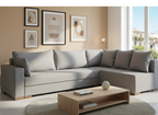Γωνιακός καναπές Trendy-Αριστερή-285φ 185β εκ.-Γκρι Anoixto