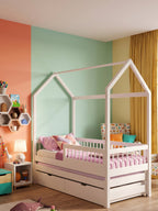 Παιδικό Κρεβάτι Artemis-Leuko-80 x 180