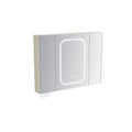 Καθρέπτης PVC Cream White SIMPLA 95 KARAG