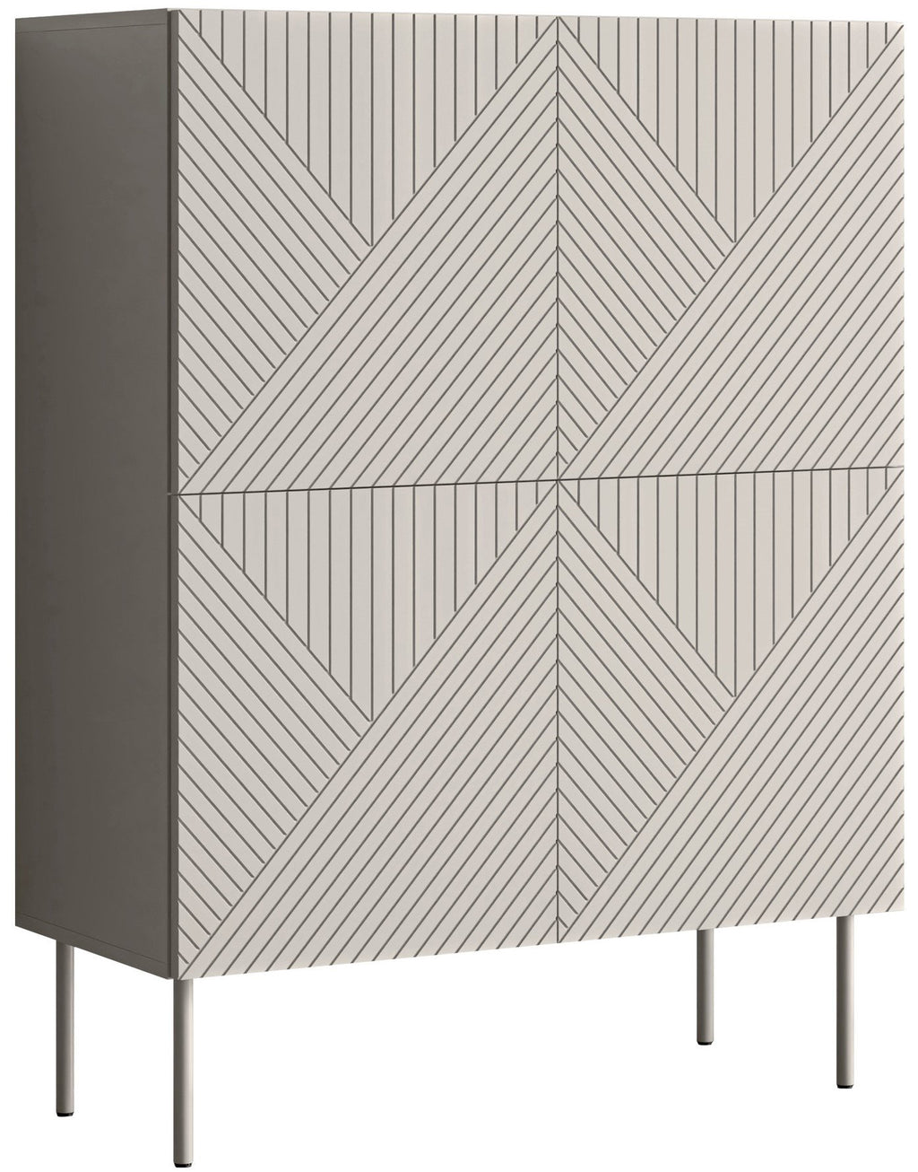 Μπουφές Ψηλός Art Deco 4D-Κασμίρ