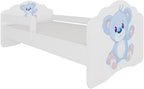 Παιδικό Κρεβάτι Leomari I-Teddy Bear-Με προστατευτικό-160 x 80