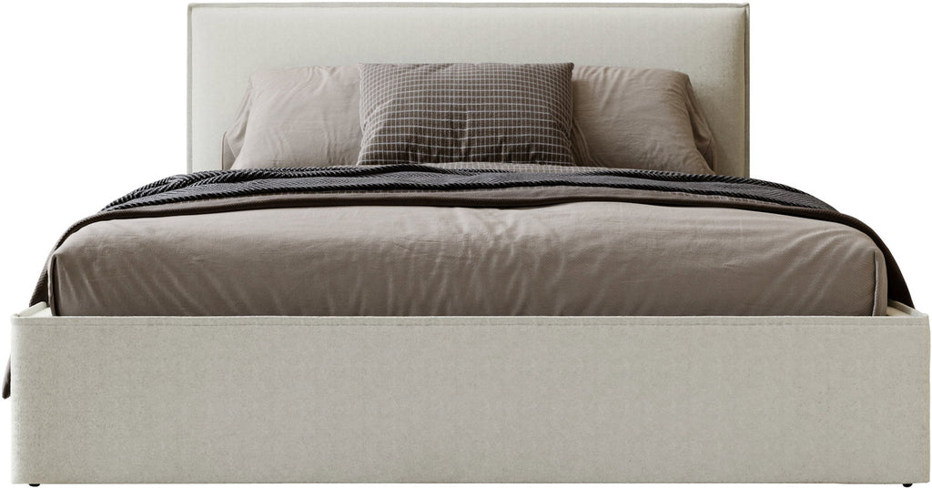 Επενδυμένο Κρεβάτι Bianco Grant-Κρεμ-180 x 200