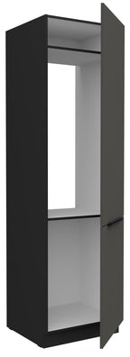 Επιδαπέδιο ντουλάπι Arianna 60 LO 210 2F-Γκρι