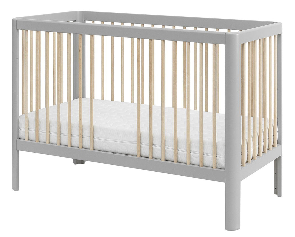 Βρεφικό Κρεβάτι Puri-60x120-Γκρί