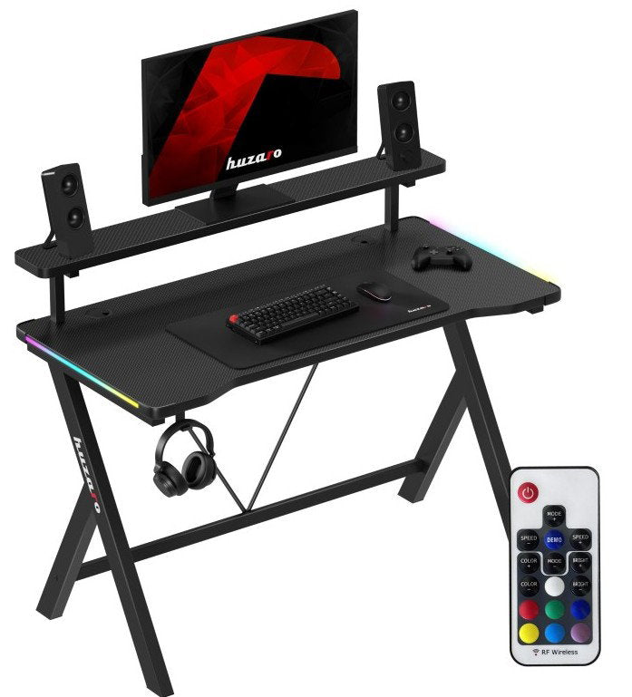 Γραφείο Gaming Hero 1.9 RGB – Μαύρο