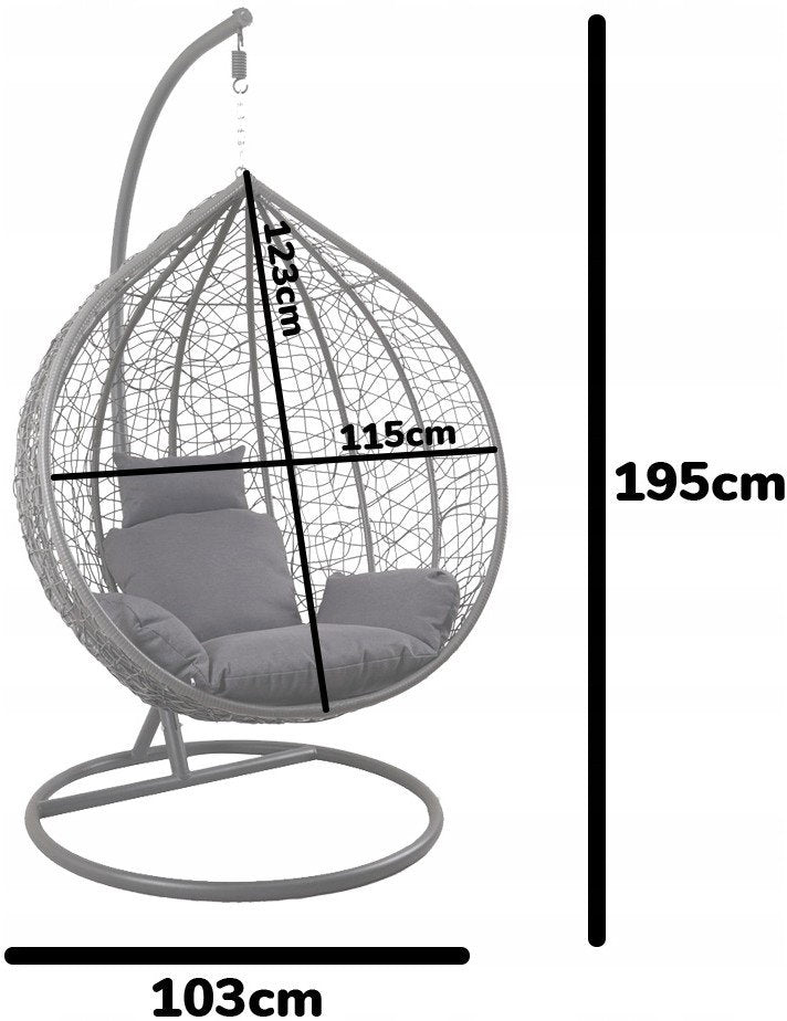 Κρεμαστή Πολυθρόνα Norven XL