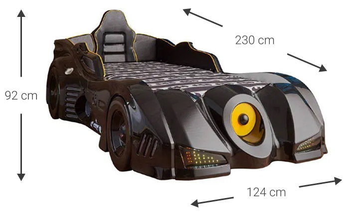 Παιδικό Κρεβάτι Dark Mobil Night Rider