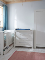 Συρτάρι Για Βρεφικό Κρεβάτι Calmo24-70x140-Λευκό