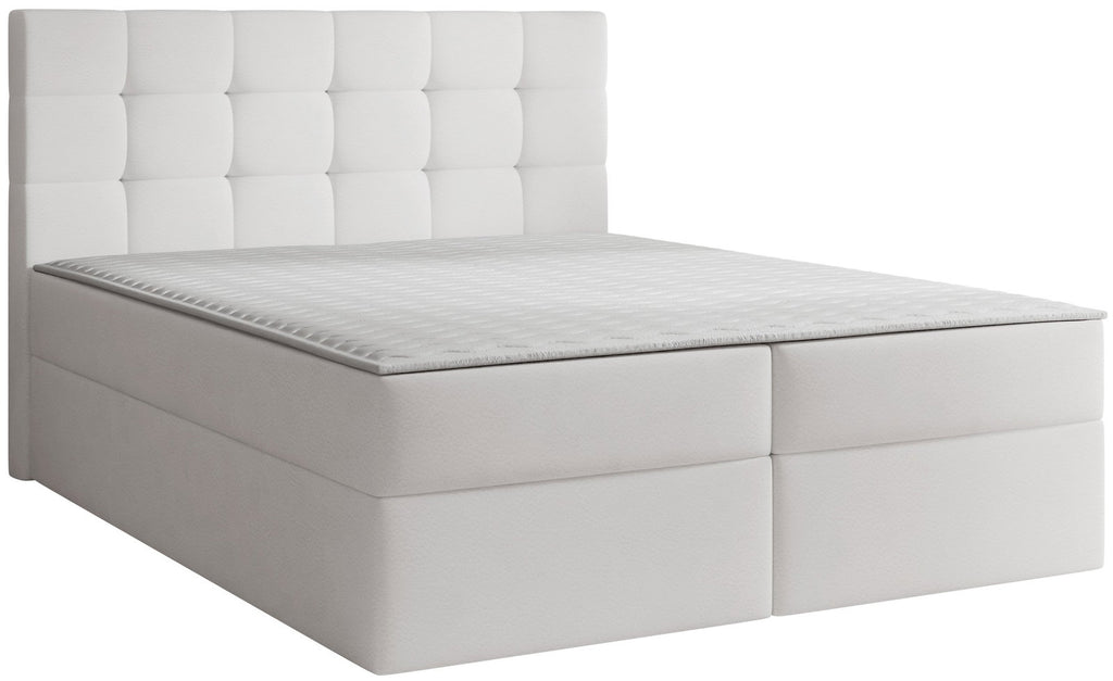 Επενδυμένο κρεβάτι Luanda-160 x 200-Leuko
