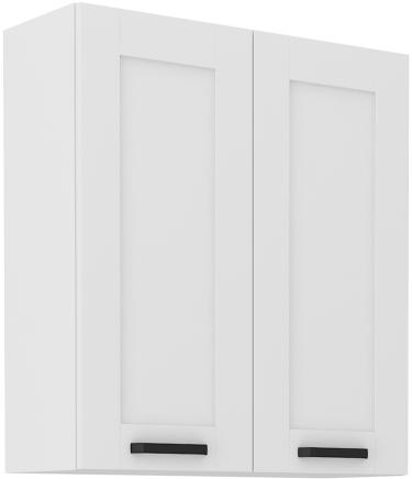 Κρεμαστό ντουλάπι Nelor 80 G-90 2F-Λευκό