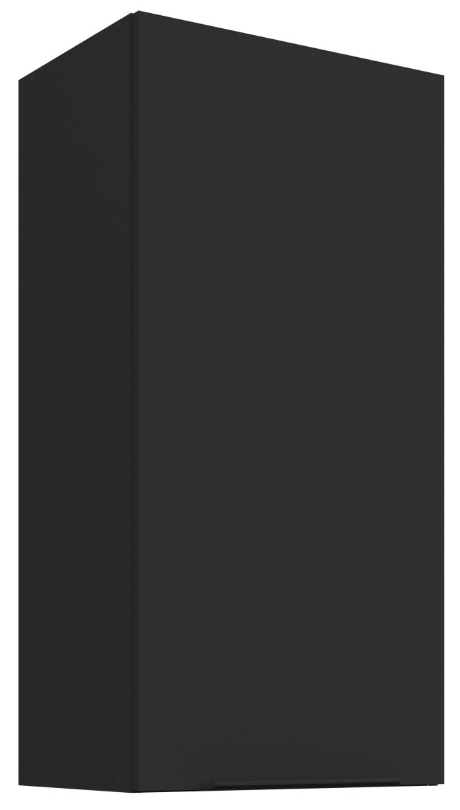Κρεμαστό ντουλάπι Arianna 45 G 90 1F-Μαύρο