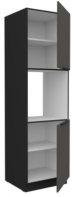 Επιδαπέδιο ντουλάπι Arianna 60 DP 210 2F-Γκρι