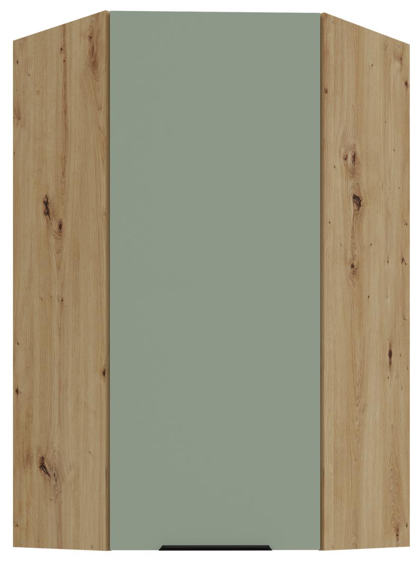 Κρεμαστό ντουλάπι γωνιακό Arianna 60x60 GN 108 1F-Φυστικί