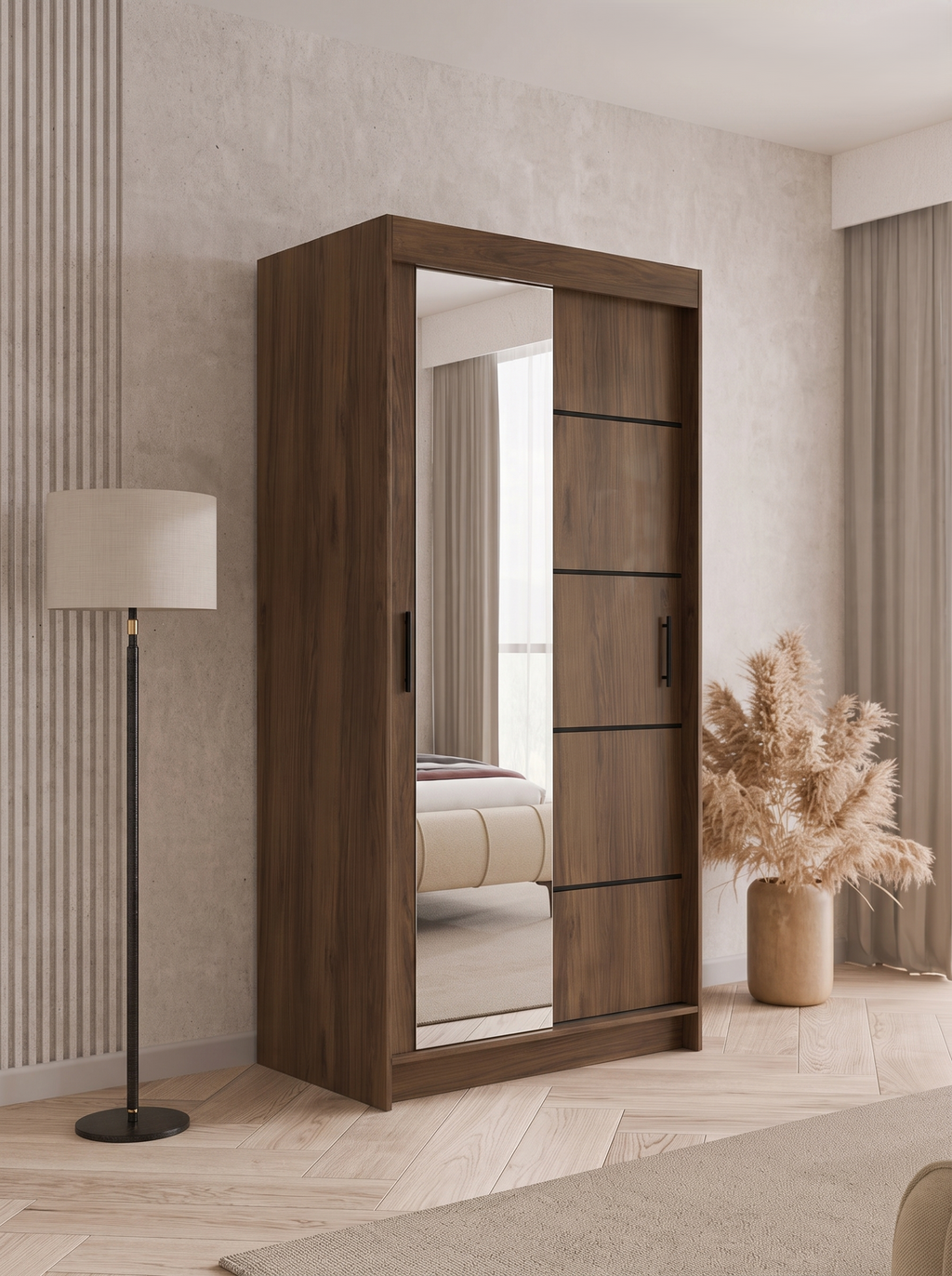 Ντουλάπα Infinity III 120 Δίφυλλη