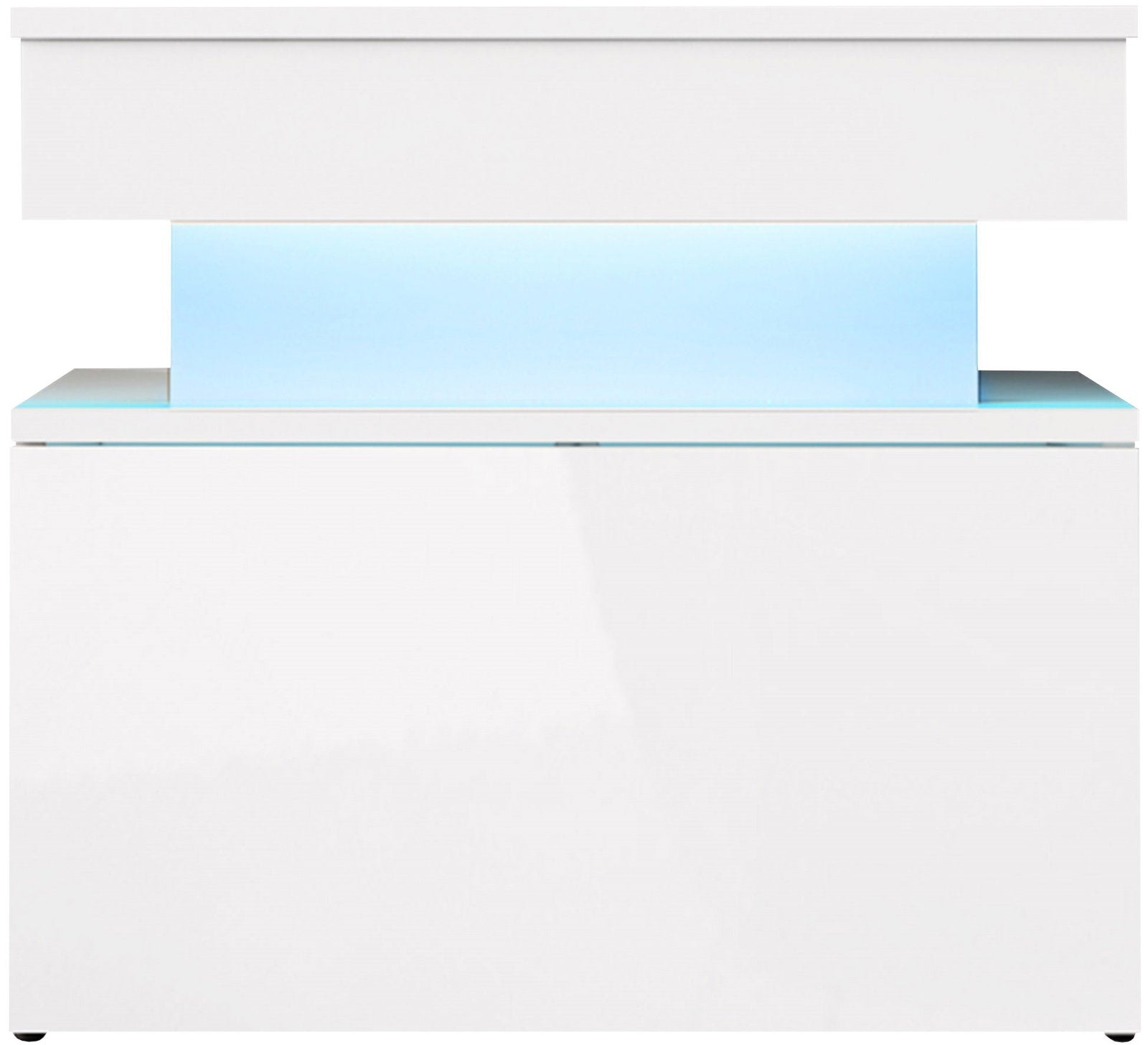 Κομοδίνο Glossa 1S με LED-Leuko Gualistero