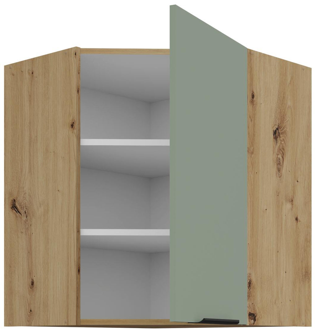 Κρεμαστό ντουλάπι γωνιακό Arianna 60x60 GN 72 1F-Φυστικί