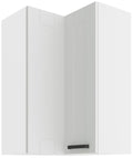 Κρεμαστό ντουλάπι γωνιακό Nelor 60x60 GN 90 2F-Λευκό