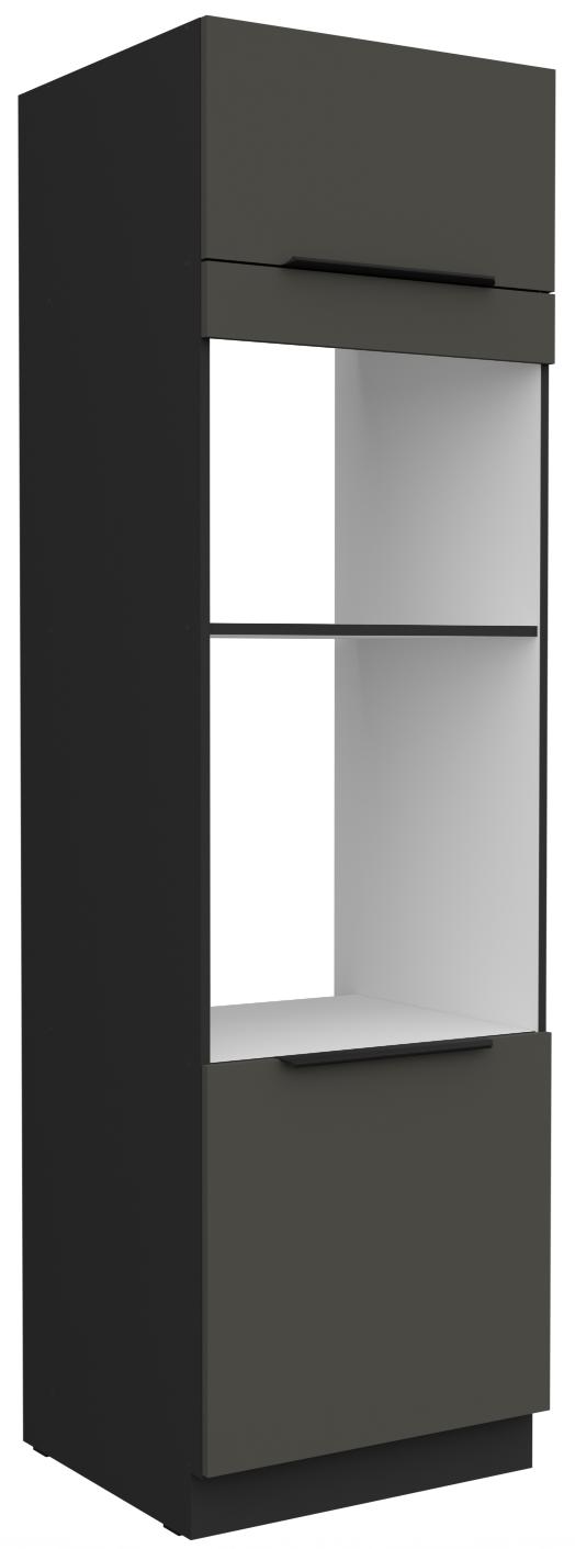 Επιδαπέδιο ντουλάπι Arianna 60 DPM 210 2F-Γκρι