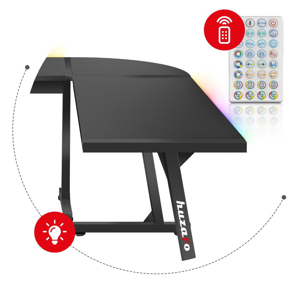 Γωνιακό Γραφείο Gaming Hero 6.0 RGB