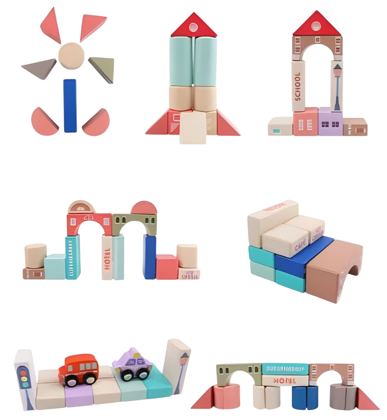 Παιδικό σετ με τουβλάκια Joyland City Blocks
