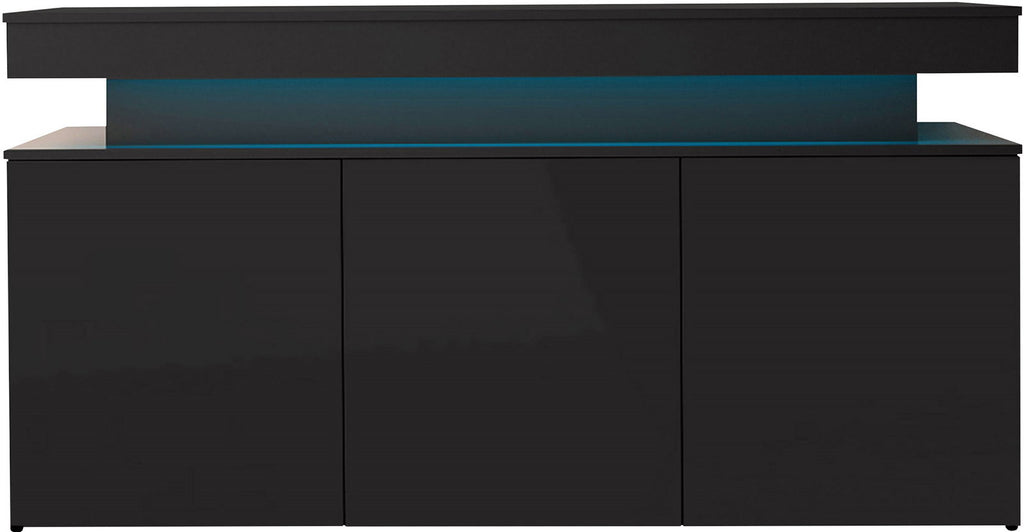 Μπουφές Glossa 160 με LED-Mauro