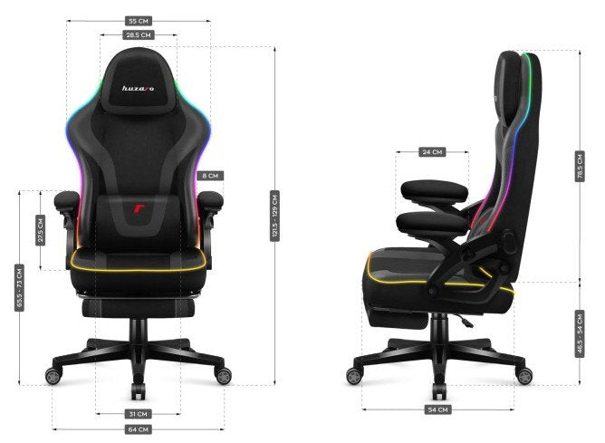 Καρέκλα Gaming Force 4.6 RGB – Μαύρο
