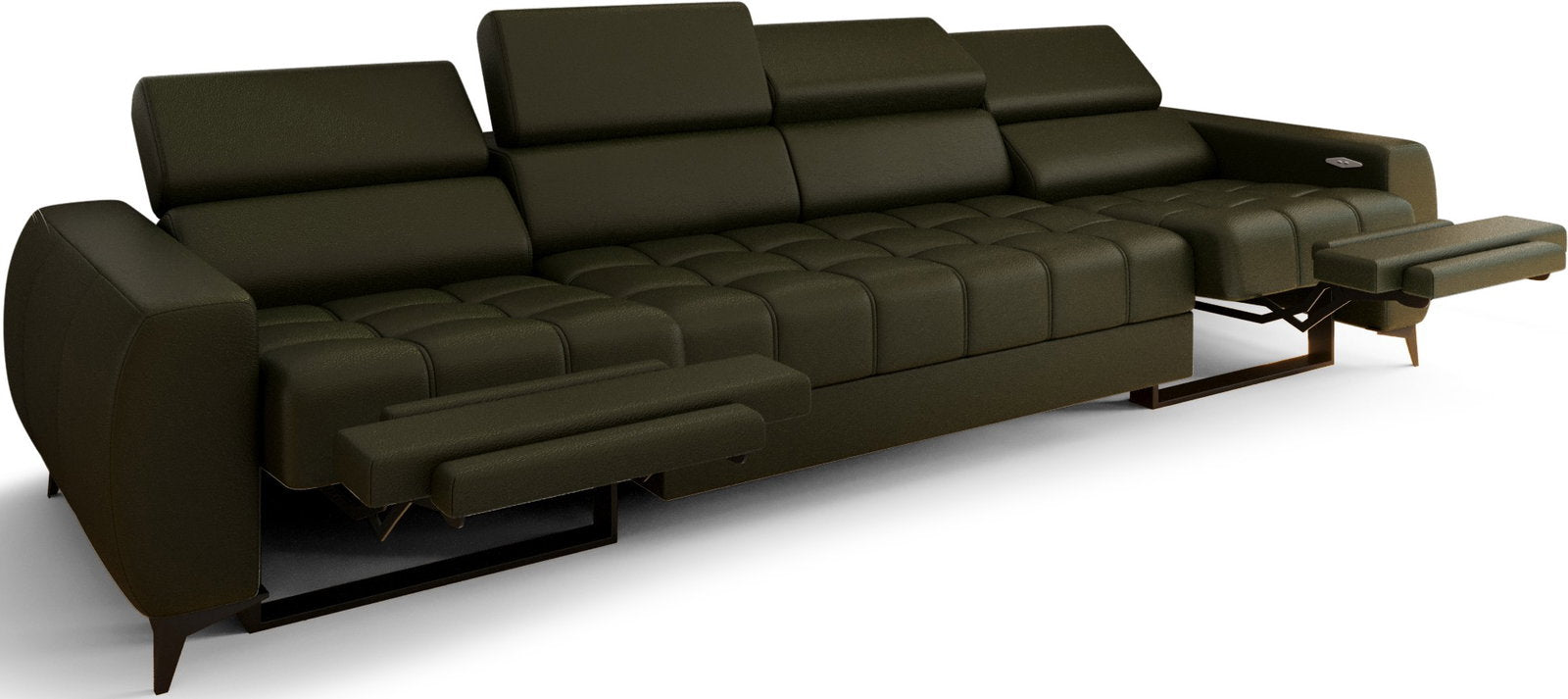 Καναπές Calyra Relax Lthr Τετραθέσιος