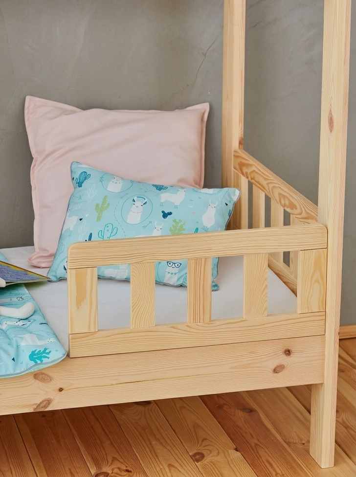 Κάγκελο Κρεβατιού Classic HouseBed-70x160-Φυσικό