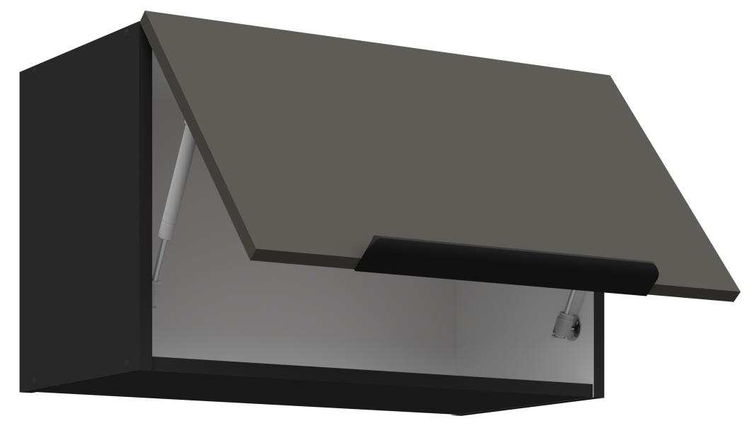 Κρεμαστό ντουλάπι Arianna 60 GU 36 1F-Γκρι