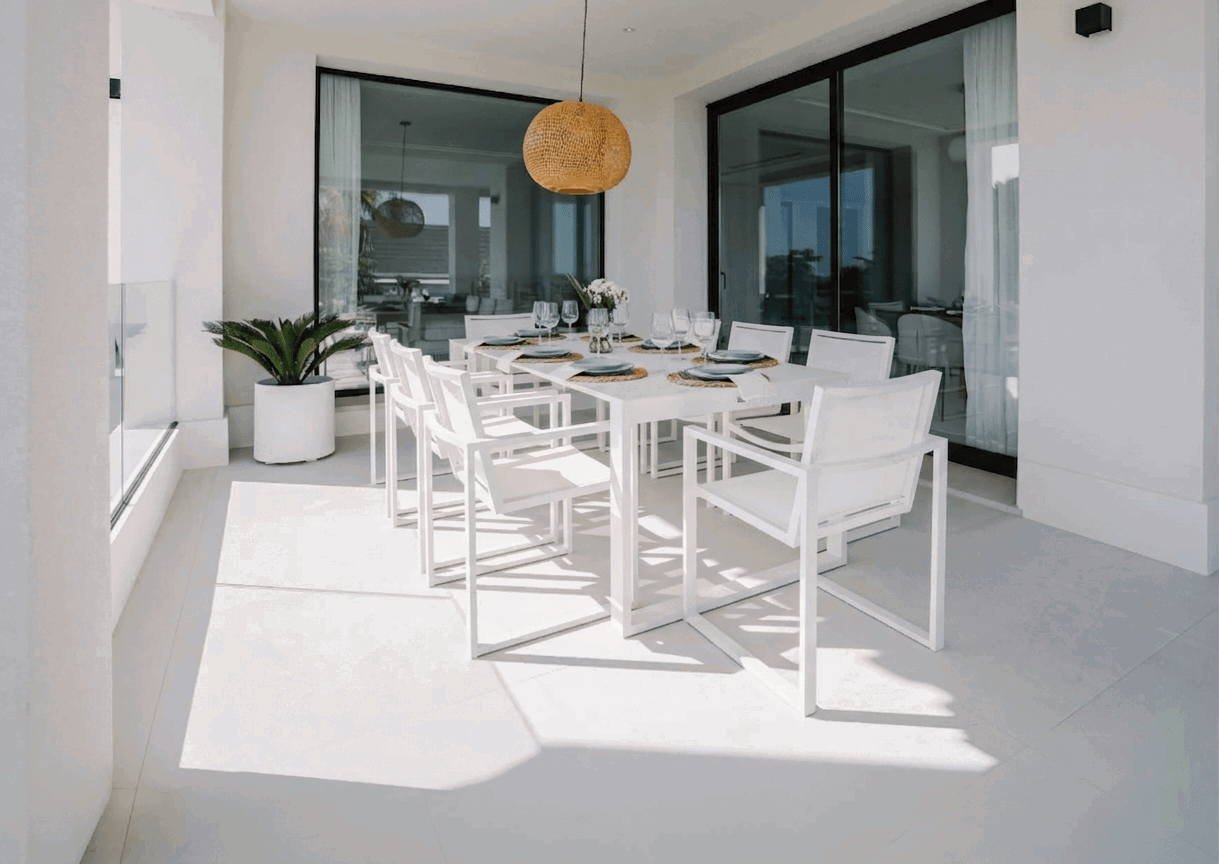 Πολυθρόνα Toscania Dining-Λευκό